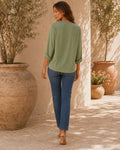 Giselle  Long-sleeved Blouse Shirt