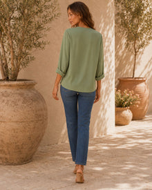 Giselle  Long-sleeved Blouse Shirt