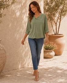 Giselle  Long-sleeved Blouse Shirt