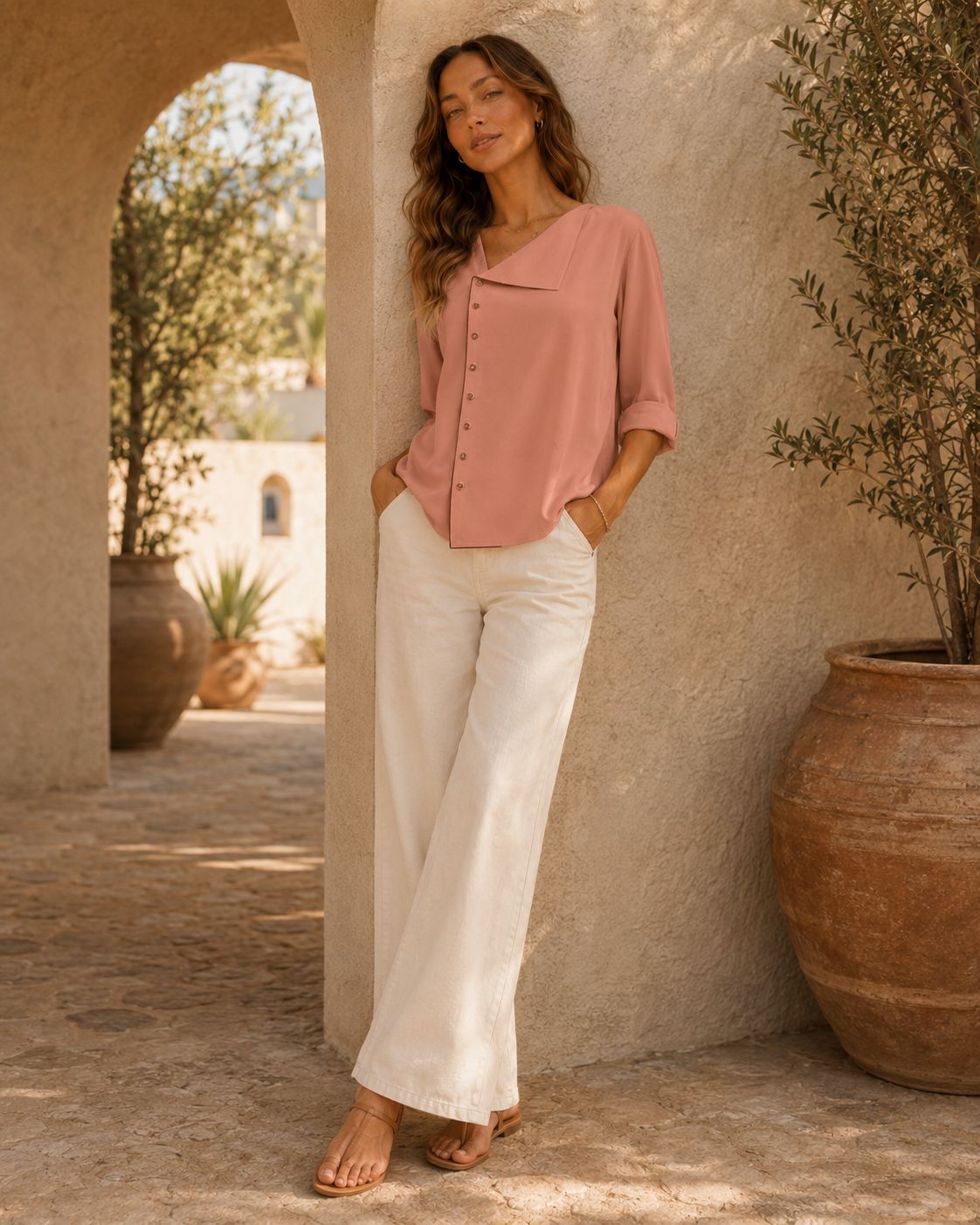Giselle  Long-sleeved Blouse Shirt