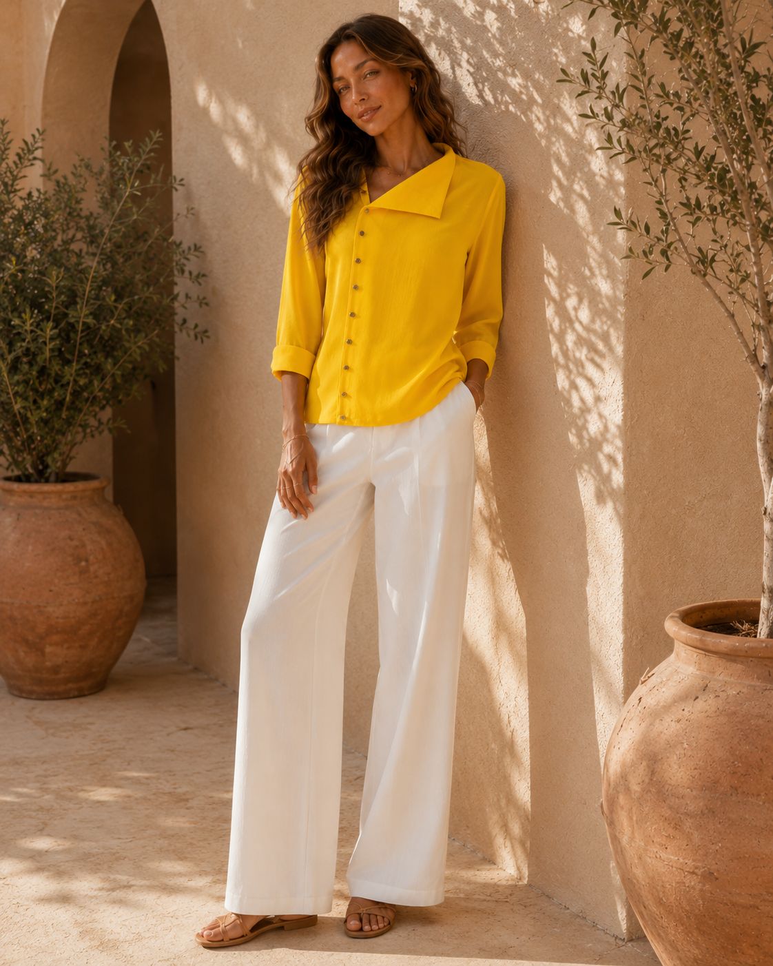 Giselle  Long-sleeved Blouse Shirt