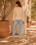 Celeste Lace Long-sleeved Blouse