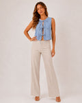 Dahlia Denim Vest Tanks Top