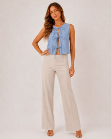 Dahlia Denim Vest Tanks Top