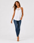 Dahlia Summer Lace Halter Tops