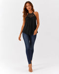Dahlia Summer Lace Halter Tops