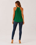Dahlia Summer Lace Halter Tops