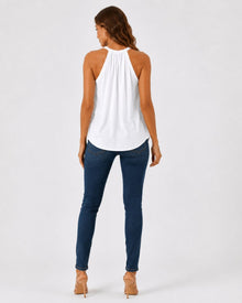 Dahlia Summer Lace Halter Tops
