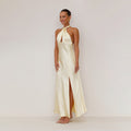 Karol® | Sofia Dress – Flowing elegance with halterneck detail