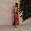 Karol® | Sofia Dress – Flowing elegance with halterneck detail