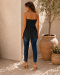 Evangeline Sexy Off Shoulder Shirts Irregular Hem Blouse