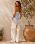 Evangeline Sexy Off Shoulder Shirts Irregular Hem Blouse