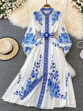 Sheila® | Long-sleeved women's dress