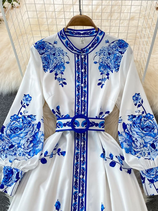 Sheila® | Long-sleeved women's dress
