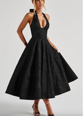 Christina® | Smart Midi Dress With A Bull Neck