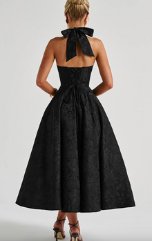 Christina® | Smart Midi Dress With A Bull Neck