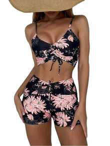 Diana® | 3-Piece Ombre Lace Bikini Swimsuit With Beach Skirt