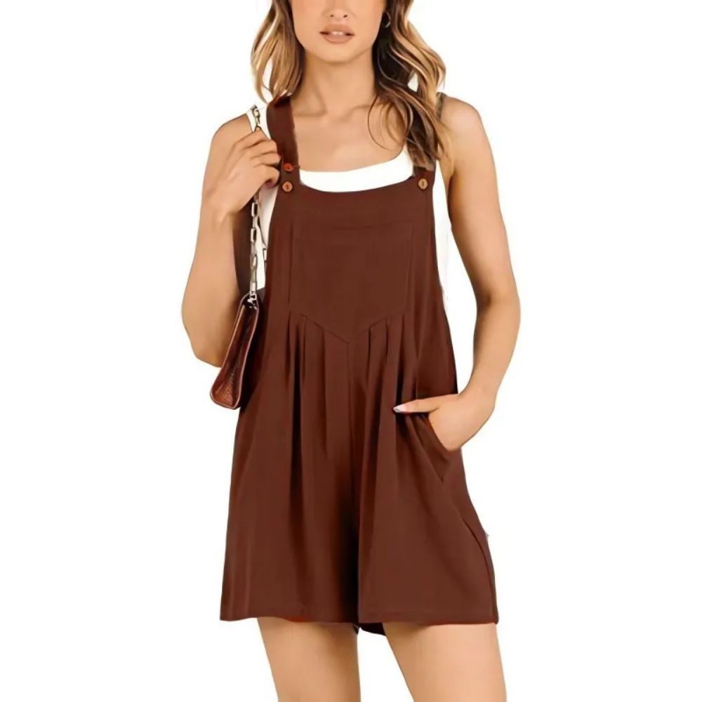 Talia Summer Adjustable Strap Jumpsuit