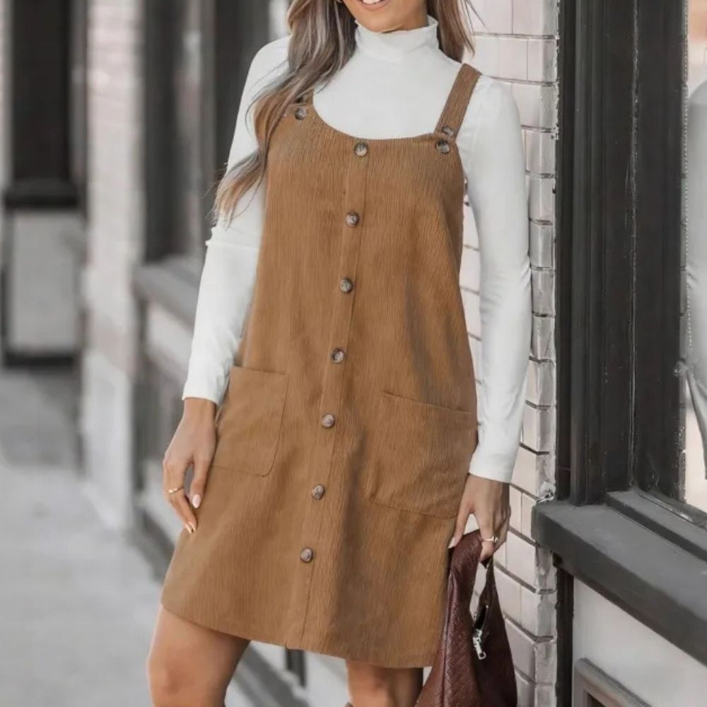 Vera | Loose Corduroy Overall