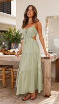 Valerie® | Elegant Office Midi Dress