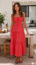 Valerie® | Elegant Office Midi Dress