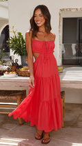 Valerie® | Elegant Office Midi Dress
