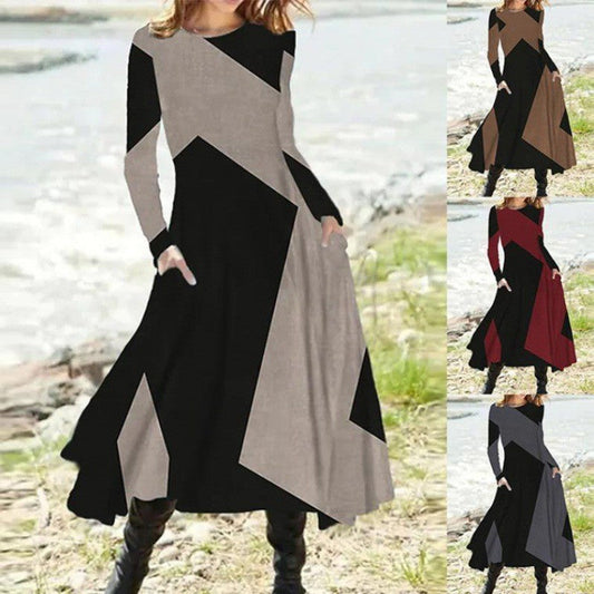 Aixa® | Women's long-sleeved midi dress