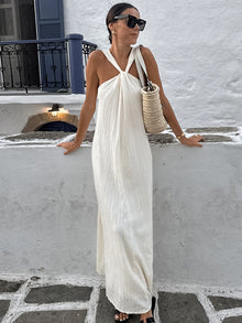 Destiny® | Long dress with a knot at the front