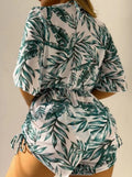 Braylee® | Tropical Printed Three-Piece Sexy Bikini
