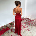Ariana® | Elegant Satin-Maxi Dress