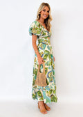 Nora® | Dress with puff sleeves