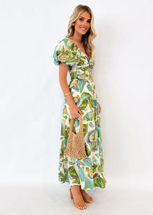 Nora® | Dress with puff sleeves
