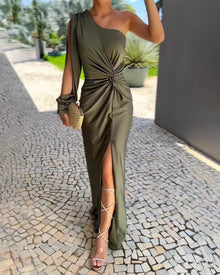 Britney® | Elegant One-Shoulder Evening Dress