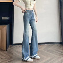 Women’s Lace Denim Bell Bottom Pants