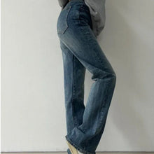 Retro Flared Loose-Fit Jeans