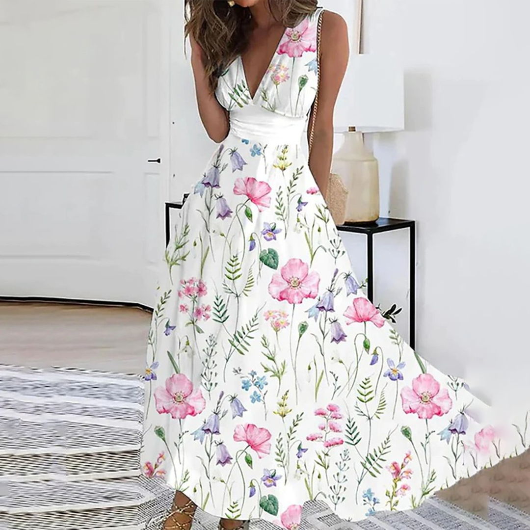 Mikka® | Elegant Floral Dress