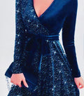 Ana® | Sequin Wrap Dress Chic