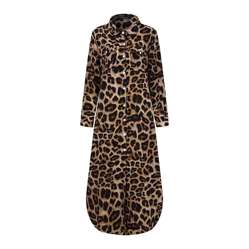 Rafaela® | Women's leopard print midi dress