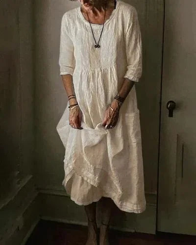 Eugenia® | Oversized Women'S Linen And Cotton Dress