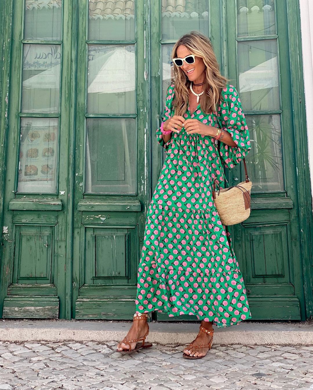 Adelina® | Long Bohemian Dress