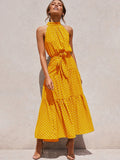 Adriana® | Summer Dress With Polka Dot Print Shine Into Summer