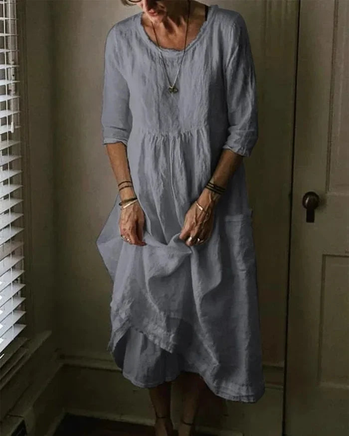 Eugenia® | Oversized Women'S Linen And Cotton Dress