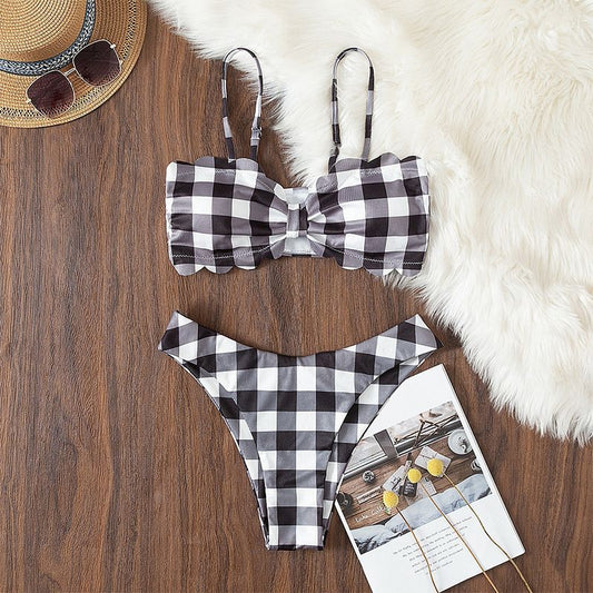 Yasmin | High-Waisted Triangle Bikini