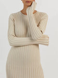 Diana® | Knitted dress with lacing