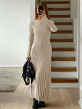 Diana® | Knitted dress with lacing