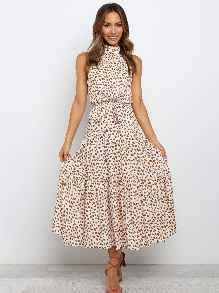 Adriana® | Summer Dress With Polka Dot Print Shine Into Summer