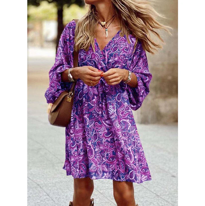 Evelyn | Long Summer Boho Dress