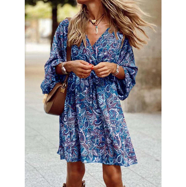 Evelyn | Long Summer Boho Dress
