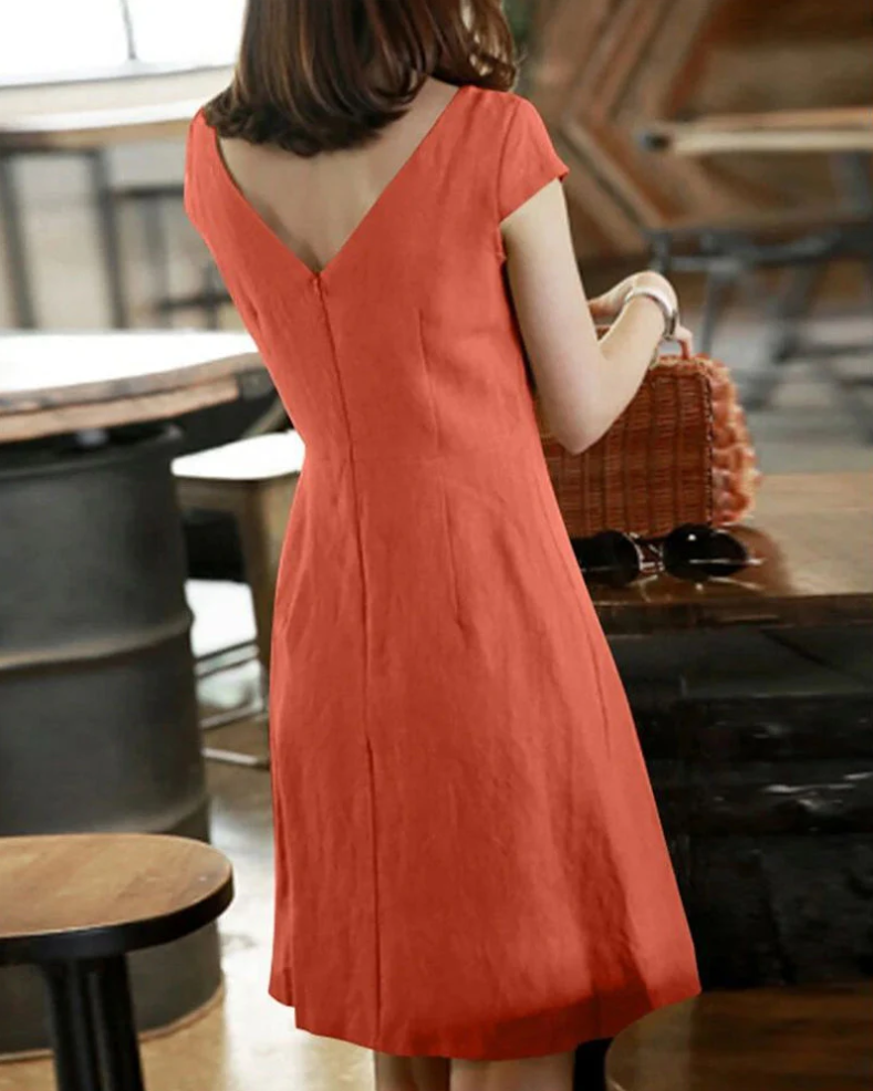 Mallory® | Elegant And Lightweight Long Summer Dress For Summer Occasions