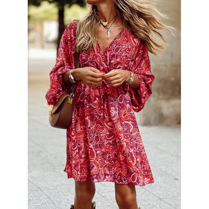 Evelyn | Long Summer Boho Dress